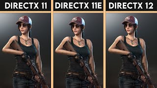 PUBG Season 26  DirectX 12 vs DirectX 11 vs DirectX 11 Enhanced [upl. by Brander]