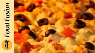 Bread Pizza Recipe by Food Fusion [upl. by Kirwin]