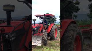 Tractor Kubota M7040 V119 Flowing cultivating tractor vlogs [upl. by Gayle]