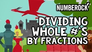 Dividing Whole Numbers by Fractions Song [upl. by Eniamrahs]