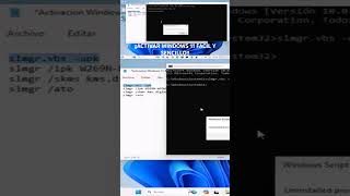 ACTIVA WINDOWS 11 FACIL Y RAPIDO CON CMD windows windows11 tutorial tecnología cmd 2024 [upl. by Alleuol]