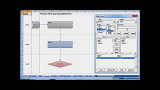 Business Process Modeling with Excel [upl. by Eadwina]