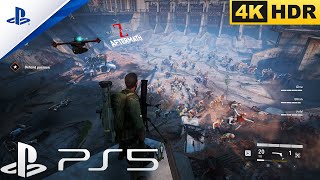 Immersive War  Immersive 4K UHD 120FPS Gameplay  World War Z Aftermath [upl. by Jereme]