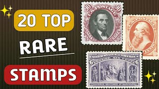 US Stamps Worth Lot of Money  Most Expensive amp Rare American Postage Stamps [upl. by Guttery]