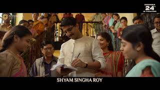 Shyam Singha Roy  Rise of Shyam Promo  Nani Sai Pallavi Krithi Shetty  Rahul Sankrityan [upl. by Bobbi44]