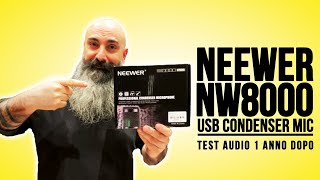 Miglior microfono economico usb Neewer Nw8000 Test audio e review [upl. by Nnaylime384]