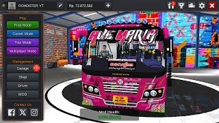 NEW KONDODY BUS MOD BUSSID  AVEMARIA BUS LIVERY  live avemariabus [upl. by Nojid]