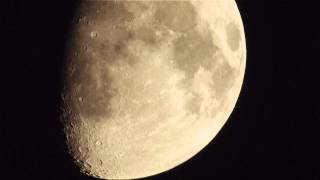 Moon Movie  Super Zoom 2000mm 3m5ca Lens [upl. by Jenica646]