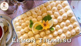 Lemon Tiramisu recipe  Best refreshing dessert [upl. by Kenric]