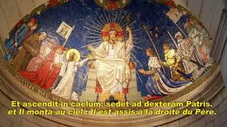 Credo in unum Deum Je crois en un seul Dieu [upl. by Reisinger986]