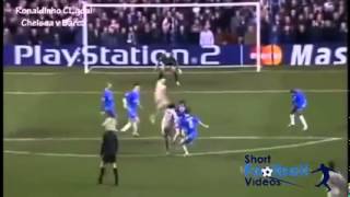 Ronaldinho goal vs Chelsea [upl. by Nonnaehr]