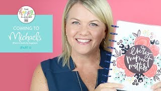 REVEAL WEEK  NEW 12 Month  2018 Happy Planners®  Michaels Store Part 1 [upl. by Fadden]