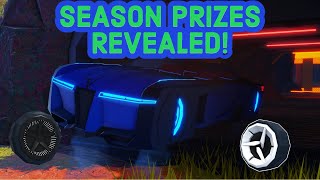 Season 8 Futuristic Prizes Revealed  Roblox Jailbreak Update News [upl. by Nnylyam]