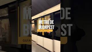 Tips METRO de BUDAPEST shorts budapest traveltips travelvlog budapesttravel shortsyoutube [upl. by Ayerdna473]