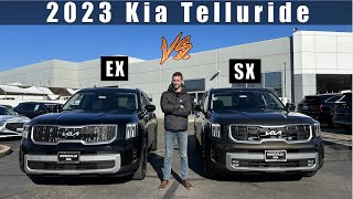 2023 Kia Telluride comparison EX vs SX FIVE major differences [upl. by Klepac]