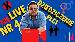 Dziedziczenie płci  Choroby sprzężone z płcią  Mutacje  Krzyżówki genetyczne  prawie Live 😉 [upl. by Ardeth96]