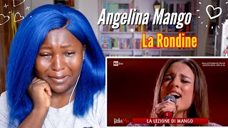 Angelina Mango  quotLa rondinequot Sanremo 2024 REACTION [upl. by Ube]