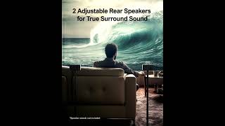 ULTIMEA Poseidon D50 The Ultimate 51 Surround Sound Bar Review [upl. by Haldas151]