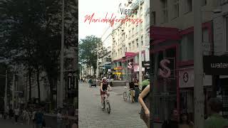 Vienna shopping street Mariahilferstrasse شارع التسوق في فيينا مارياهيلفرشتراسه [upl. by Mariele372]