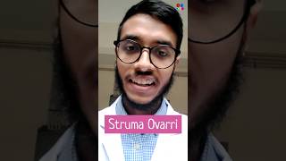 Struma Ovarii  Ovarian tumor  Treatment [upl. by Rolph]