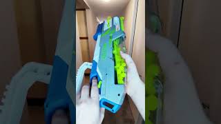 Nerf Hyper Siege 50 Firing Demonstration nerfblaster Blaster hyper springer demo siege [upl. by Annaeg]