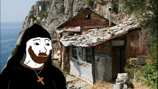 Greek Orthodox Chants But Youre A Monk On Mount Athos Who Never Has Seen A Woman [upl. by Anneyehc]