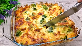 Ich mache diesen Brokkoli jedes Wochenende Köstliches Rezept für einen BrokkoliAuflauf [upl. by Shanon]