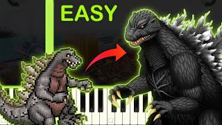 Evolution Of Godzilla Games on Piano 19842021 [upl. by Jakob887]