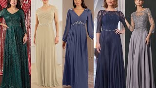 Mother of the Bride Dresses 2023 Long Embroidered Designs for Every Style and Budget [upl. by Hally]