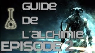 Skyrim  Guide de lalchimie Episode 2  Les potions de résistance  Poison Feu Glace et Foudre [upl. by Assirralc]