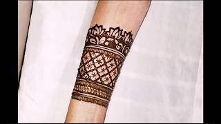 Latest Bridal mehndi design front hand  Wedding mehandi design Full Hand mehndi Mehendi design [upl. by Schott]