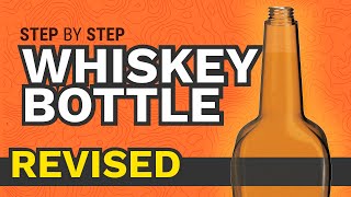 How to 3D Model a Whiskey Bottle  Learn Autodesk Fusion 360 in 30 Days Day 4 REVISED [upl. by Findley113]