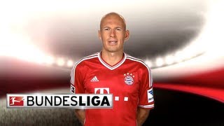 Arjen Robben  Top 5 Goals [upl. by Nivahb]