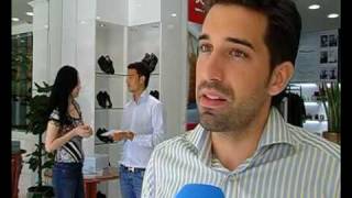 Fernsehreportage über Joya Schuhe amp Claudio Minder [upl. by Bael]