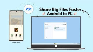 Nearby Share on Windows 1110 — How to Use to Share Files Faster [upl. by Watt]