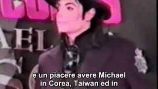 ITA sub MJ Tower Records 1996 history tour [upl. by Edmonds852]