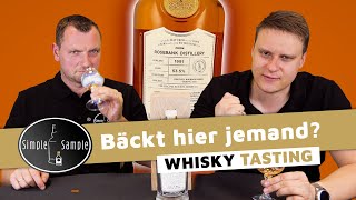 Rosebank 31 Jahre Whisky Tasting  Simple Sample [upl. by Yrogiarc]