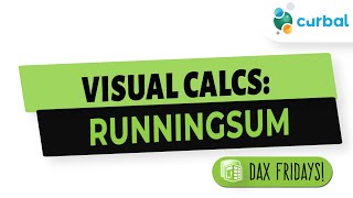 DAX Fridays 225 RUNNINGSUM  Visual calculation functions [upl. by Euqnomod]