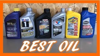 Synthetic Motor Oil Comparison  Which Engine Oil is Best [upl. by Sarajane]