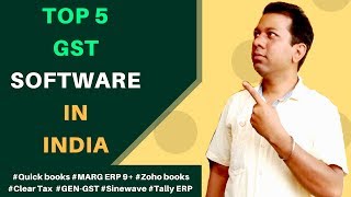 Top 5 GST software in India Price Features Advantage and Disadvantage [upl. by Yerocaj715]