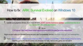 Ark survival evolved Windows 10 Fix Line 2131  KERNELBASEdll [upl. by Latsyk]