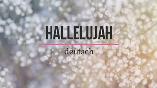 Hallelujah deutsch Playback Karaoke [upl. by Ettore]