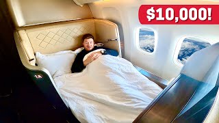 24hrs in Singapore Airlines First Class Suites  Australia to Europe [upl. by Dubenko]