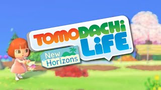 Tomodachi Life New Horizons Trailer  Dream Island  ACNH Nintendo Switch  Emi Arcade [upl. by Odlonyer]