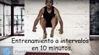 Entrenamiento de intervalos en 10 minutos [upl. by Benildas]