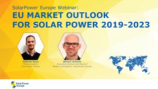 Webinar EU Market Outlook for Solar Power 2019 2023 [upl. by Quintana863]