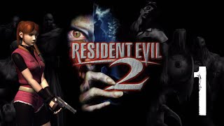 Resident Evil 2 PS1 Claire Part 1 [upl. by Yelbmik]