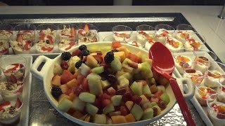 OASIS OF THE SEAS  BREAKFAST BUFFET  SOLARIUM BISTRO  ROYAL CARIBBEAN [upl. by Avin990]