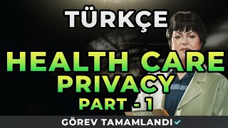 HEALTH CARE PRIVACY PART 1  THERAPIST TÜRKÇE Escape from Tarkov Görevi [upl. by Selim]