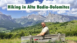 Hiking from Corvara in Alta Badia  South Tyrol Dolomites Italy Ideal mountain holiday destination [upl. by Yxel]